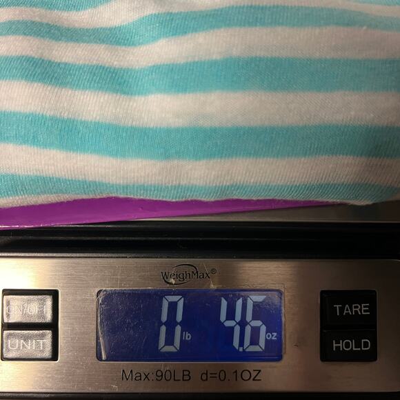 Chico's Linen Blend Top Womens 0/XS Beachy Coastal Nautical Minimalist Stretch - Picture 7 of 7